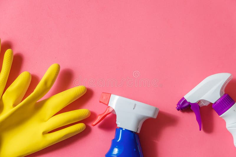 https://thumbs.dreamstime.com/b/cleaning-products-home-concept-pink-background-typography-logo-copy-space-flat-lay-top-view-place-110856566.jpg