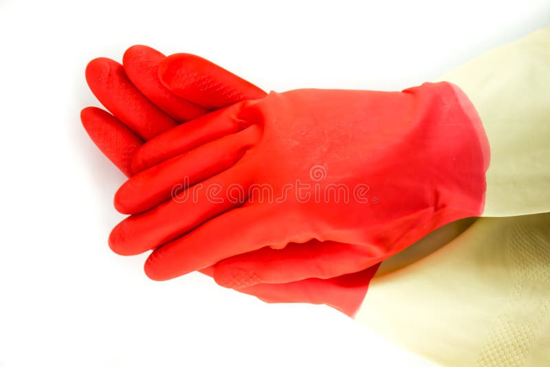 Cleaning rubber gloves stock image. Image of gloves, clean 62149057