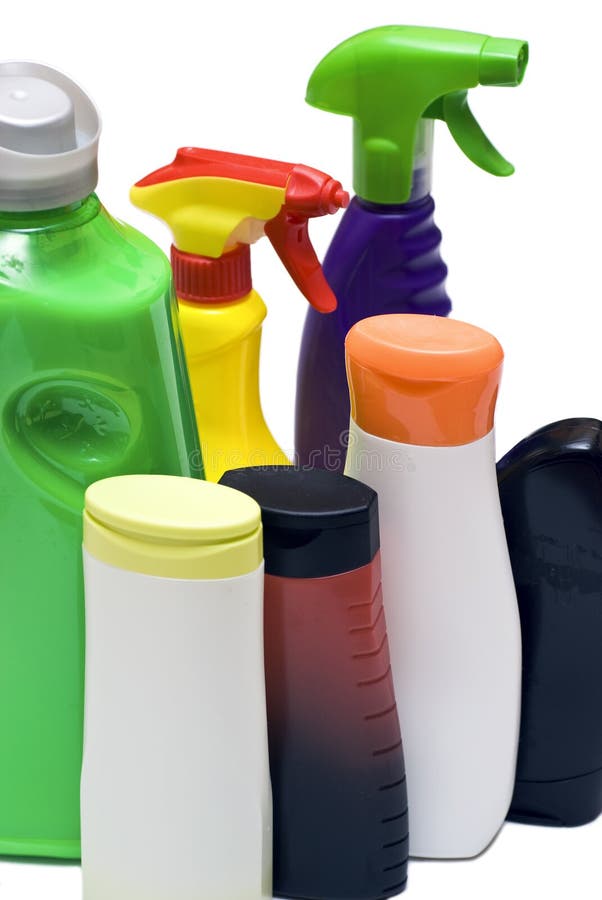 Cleaning tools stock image