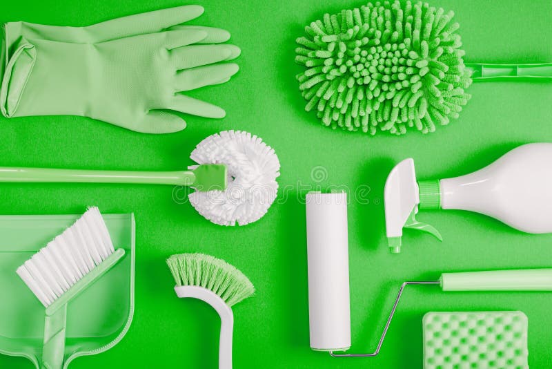 Cleaning tools background stock photo. Image of cleaning 75606024