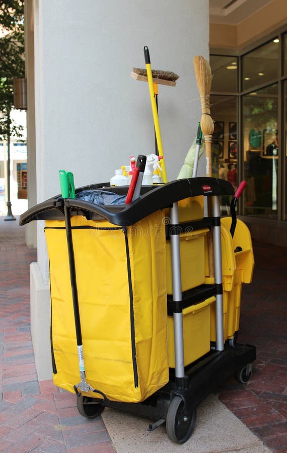Housekeeping Trolley Set Up