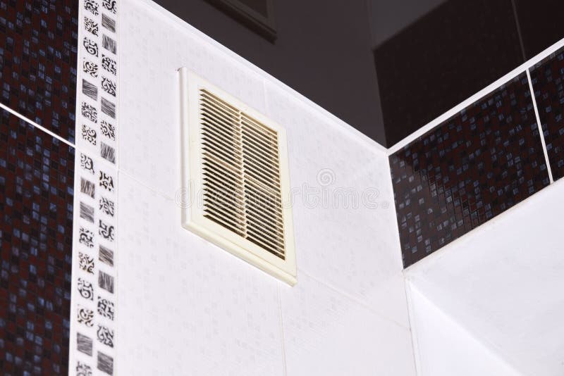 Cleaning Ventilation Plastic Frame Dust. the Filter is Completely