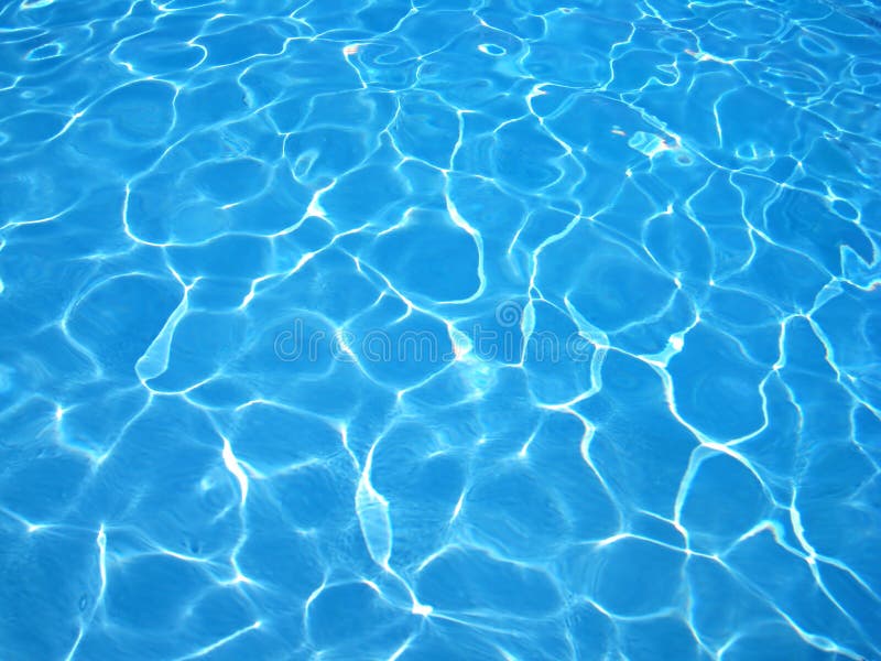 Clear Blue Pool Water Background