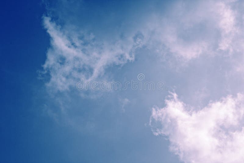 Clouds in sunny day stock photo. Image of muddy, sunny - 155660434