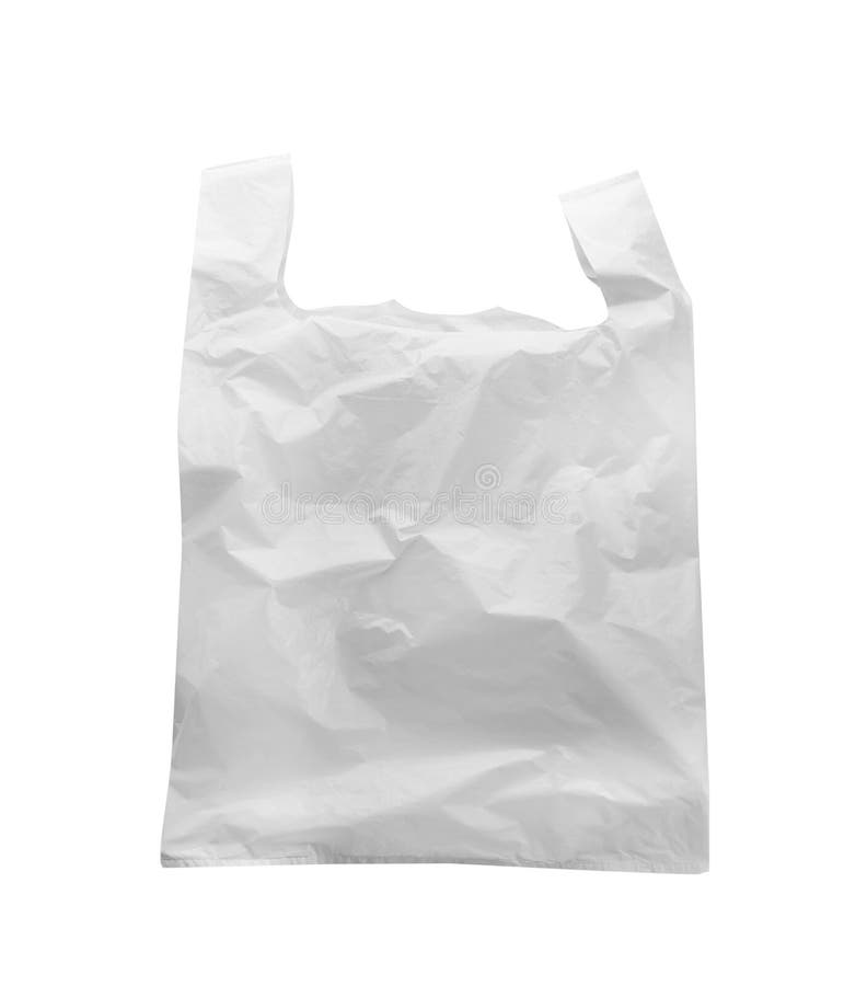 Clear Disposable Plastic Bag Isolated Stock Photo Image of empty, crumpled 133940118