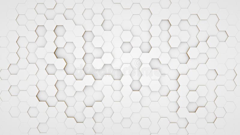 Clear Pattern Abstract Background Hexagon White Stock Illustration -  Illustration of clear, digital: 111209391