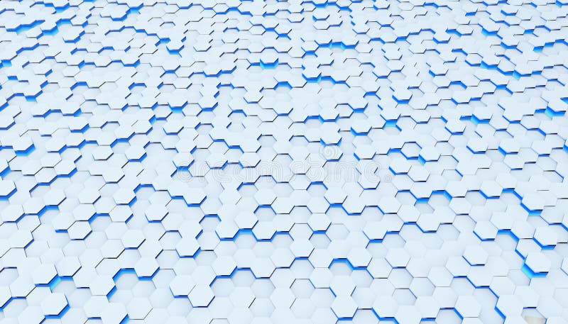 Clear Pattern Abstract Background Hexagon White Wallpaper