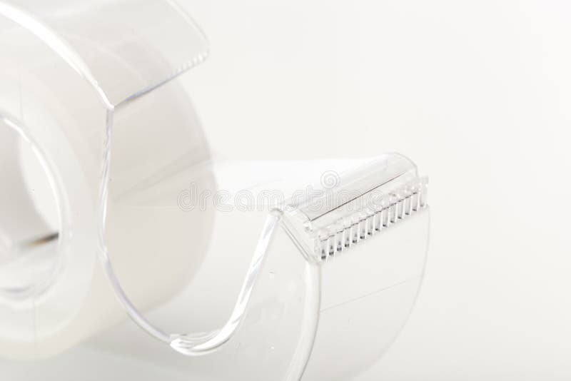 Clear tape dispenser