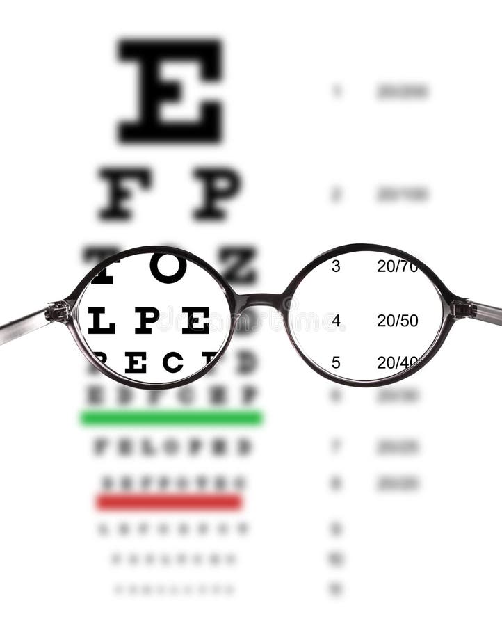 Eye Chart Clipart