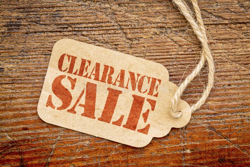 Sale & Clearance