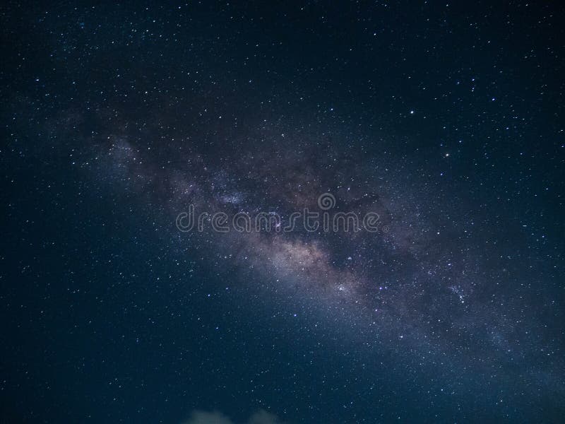 Clearly Milky way in Thailand royalty free stock photo Clearly Milky way in Thailand royalty free stock photo