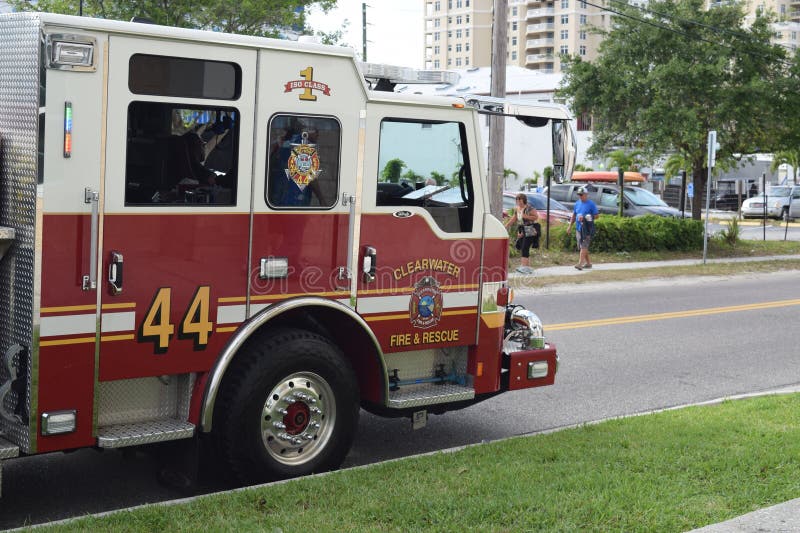 Clearwater fire rescue royalty free stock images