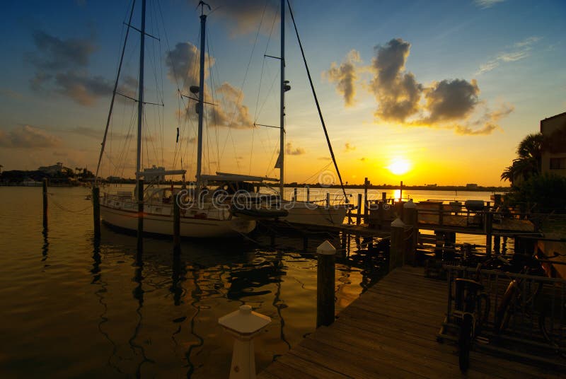 Clearwater marina arkivbild Clearwater marina arkivbild
