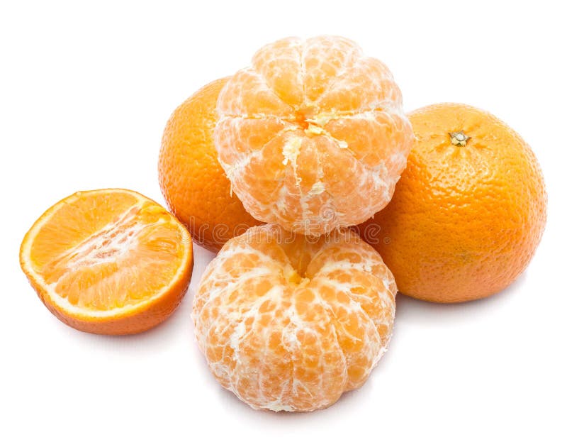 Clementine stock image. Image of peeled, separated, fina 102744613
