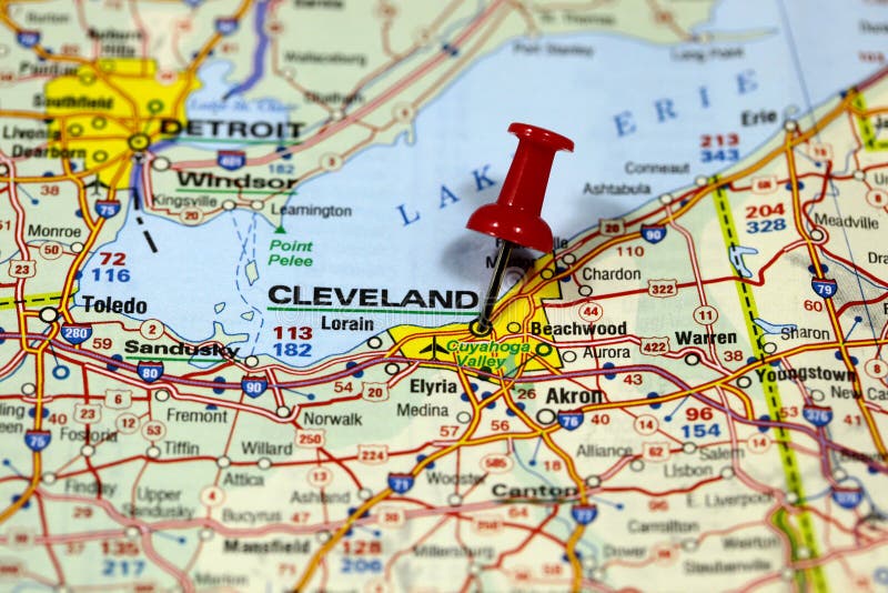 Cleveland en Ohio, Etats-Unis image stock Cleveland en Ohio, Etats-Unis image stock