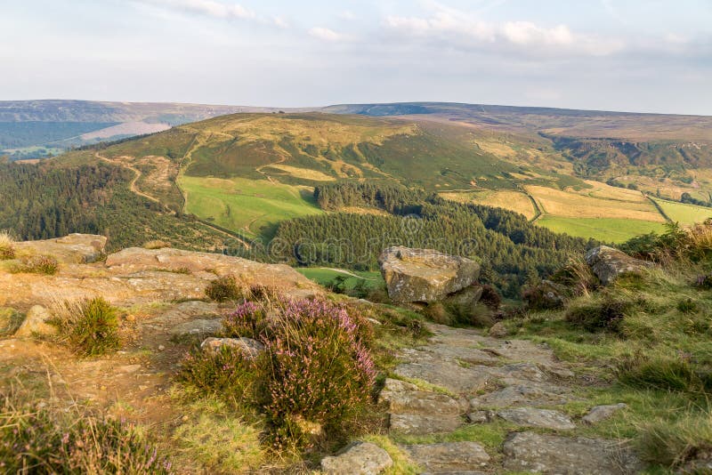 Cleveland Way, North Yorkshire, Regno Unito fotografie stock Cleveland Way, North Yorkshire, Regno Unito fotografie stock