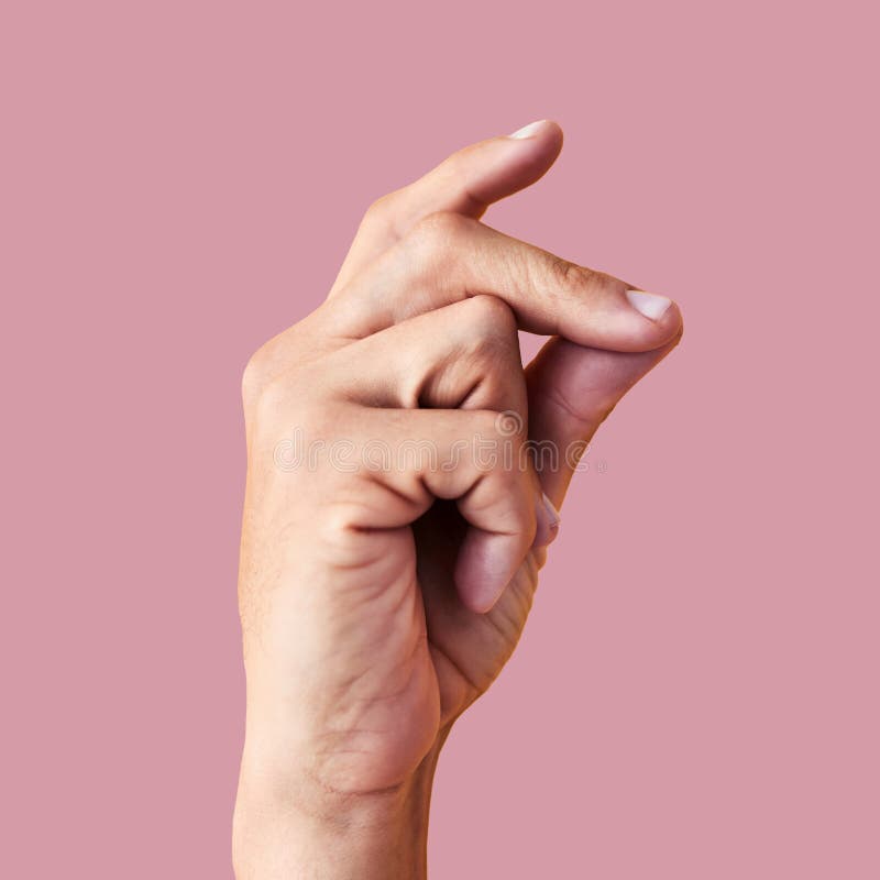 Flick fingers isolated hand snapped Royalty Free Vector