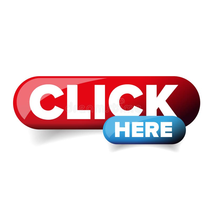 Click Here button vector vector illustration