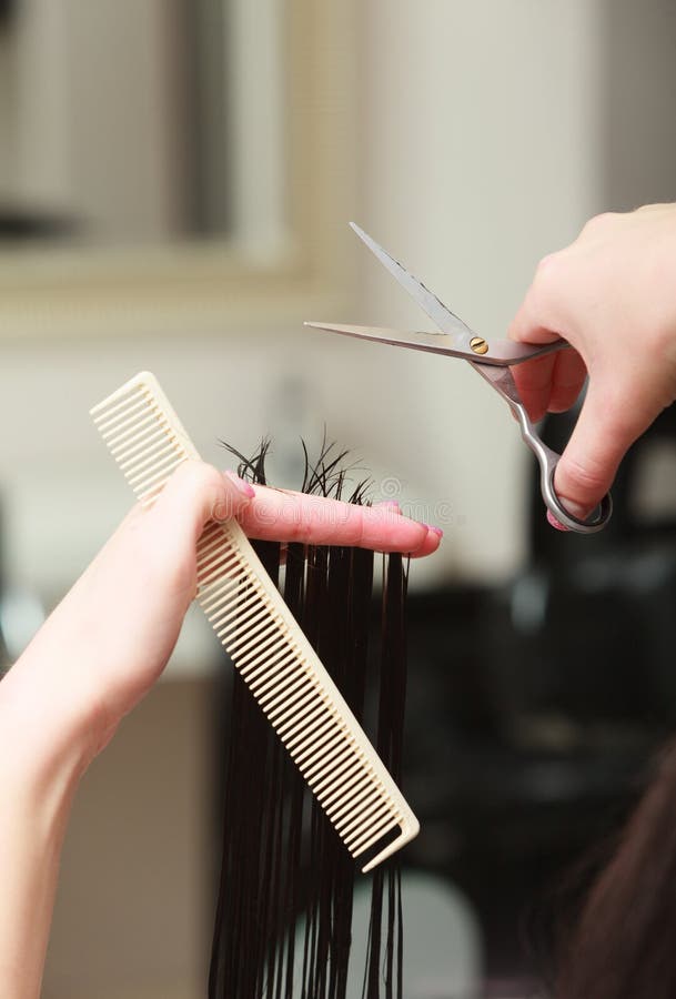 Mãos De Cabeleireiro Secador De Cabeleireiro, De Penteado, Com Secador De  Cabelo Vermelho E Pente Azul No Salão De Beleza Profissi Foto de Stock -  Imagem de seco, forma: 211947178