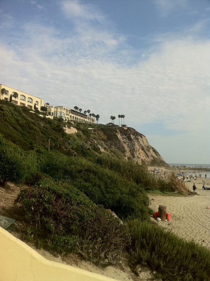 Cliff by beach stock image. Image of cliff, laguna, beach 42553529