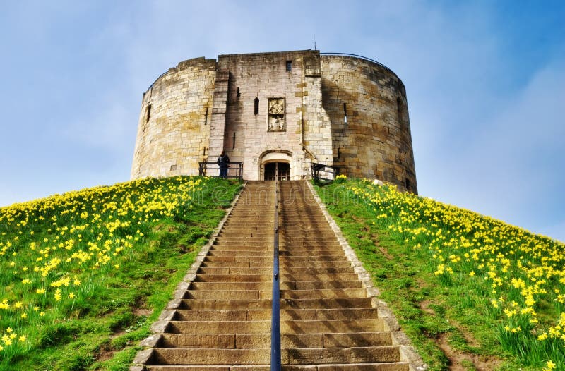 Cliffords Tower Dominating The Motte