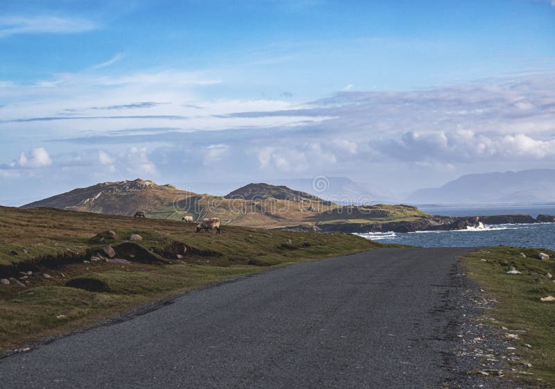 Cliffs on Irish Coast, County Mayo Stock Photo Image of cloud