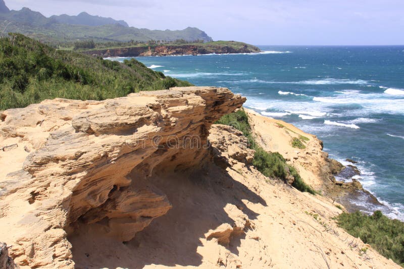 Cliffside ocean view