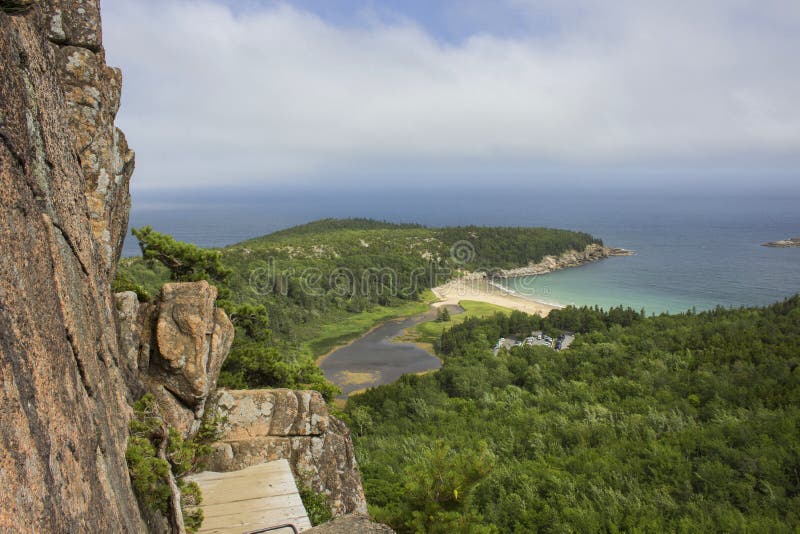 Cliffside vandring arkivfoton Cliffside vandring arkivfoton