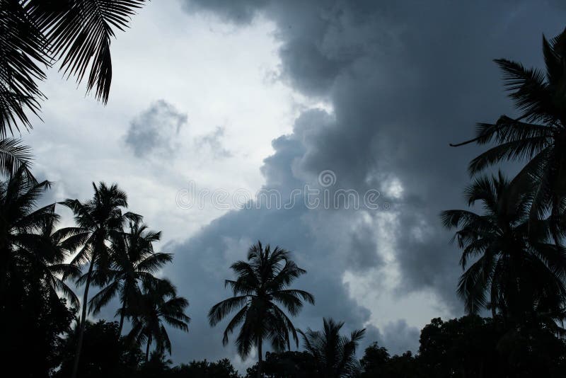 Climate couldy day in kerala