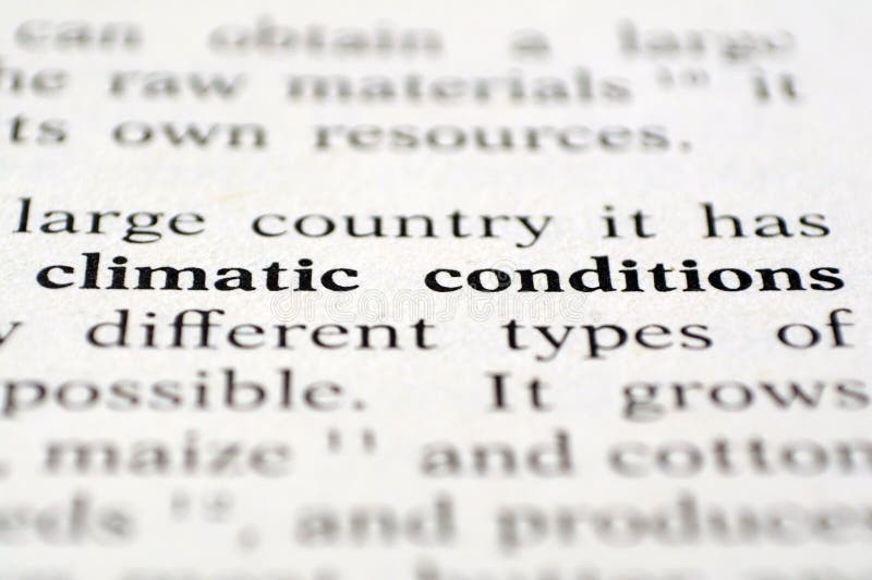 Climatic conditions stock image. Image of concept, sheet - 37133331