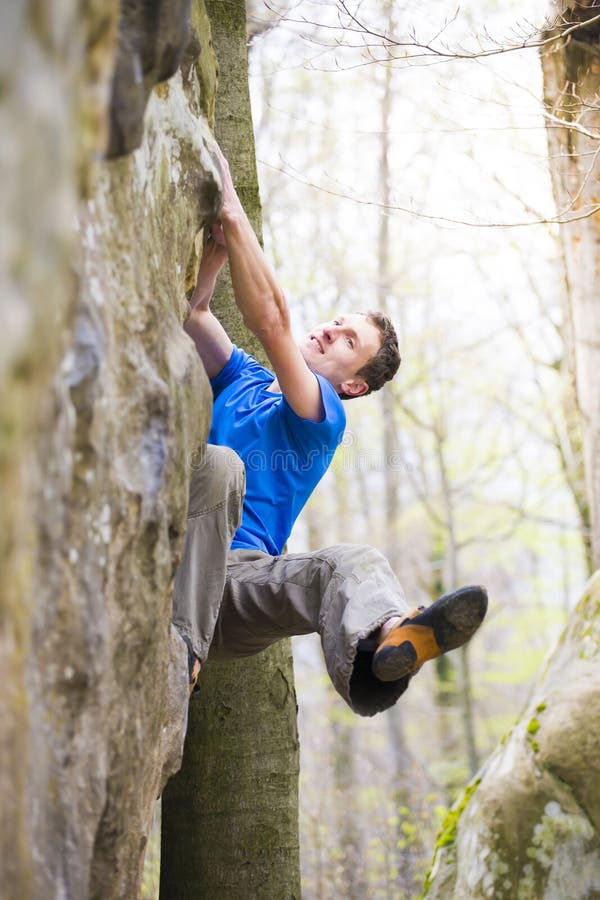 Bouldering rocks stock image. Image of landscape, mountains 63936577