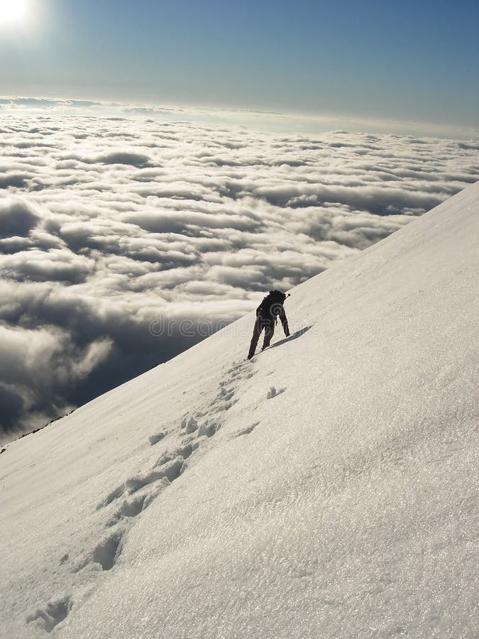 Climber in High Tatras