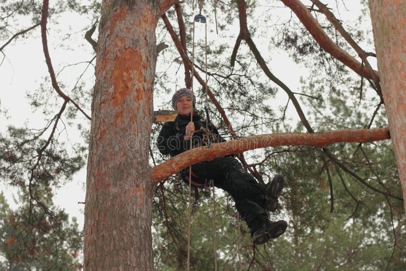 The climber training