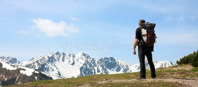 Climbing royalty free stock photo