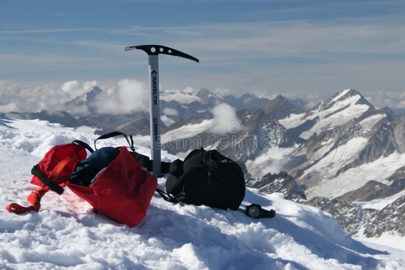 Climbing equipment stock image. Image of alps, view, austria 1345871