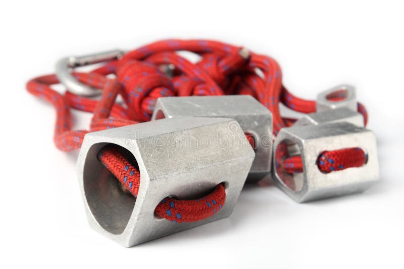 Climbing equipment stock photo. Image of alloy, aluminum - 18635744