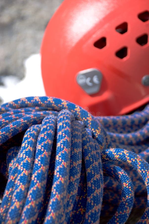 Climbing equipment stock photo. Image of helmet, equipment 22203172