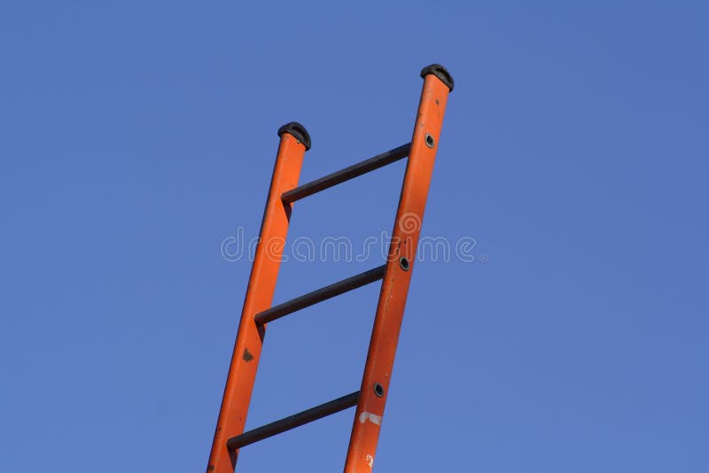 Climbing the ladder stock photo. Image of reaching, building 480236