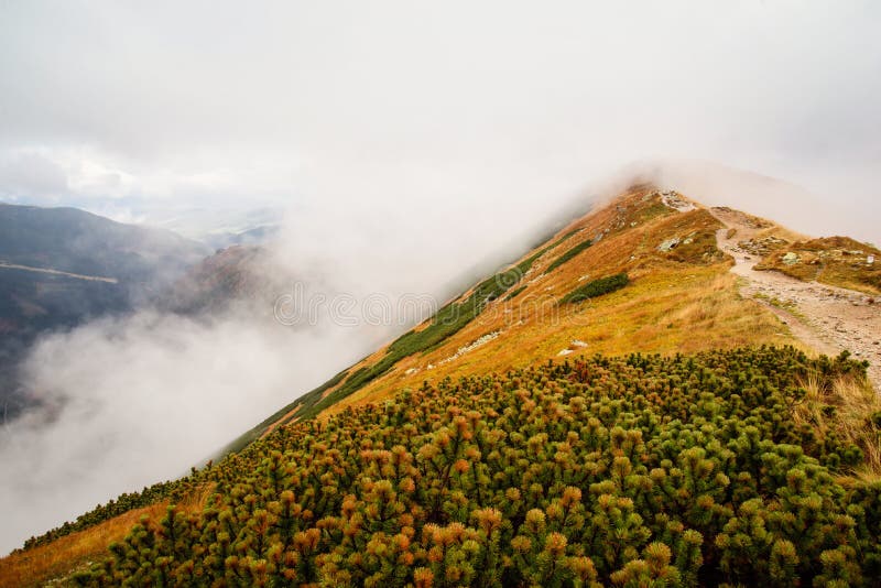 Climbing Volovec at Tatra mountains