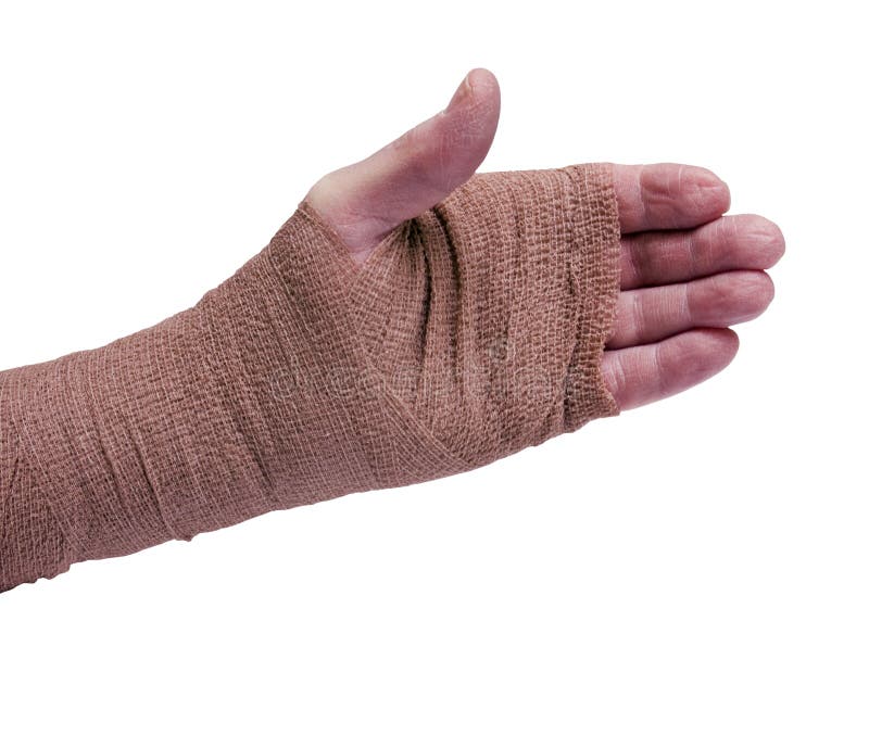 Ace Bandage Isolated With Path Stock Image Image of isolated, path