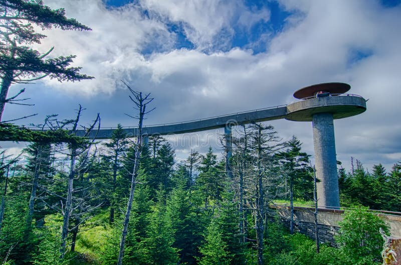 clingmans dome observation tower