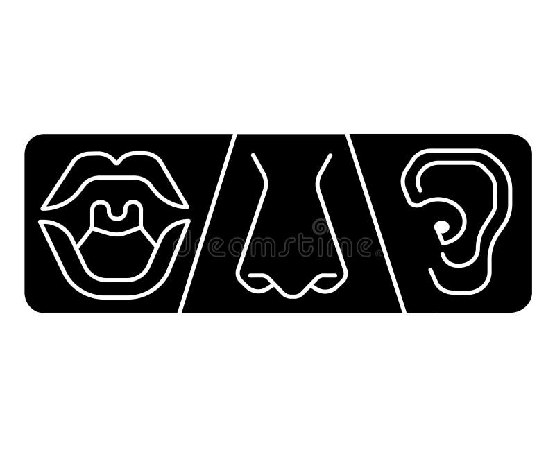 Clinica OTORINOLARINGOIATRICA del modello di logo Orecchio di otorinolaringoiatria, naso, specialisti di medico della gola Anatom illustrazione vettoriale Clinica OTORINOLARINGOIATRICA del modello di logo Orecchio di otorinolaringoiatria, naso, specialisti di medico della gola Anatom illustrazione vettoriale