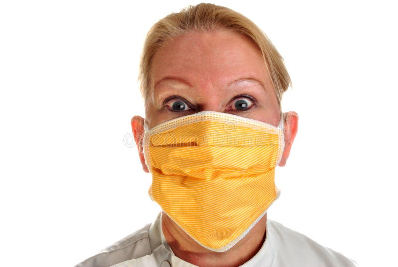 Clinical Staff Wearing a Surgical Mask Stock Image Image of shoulders, protection 16831793