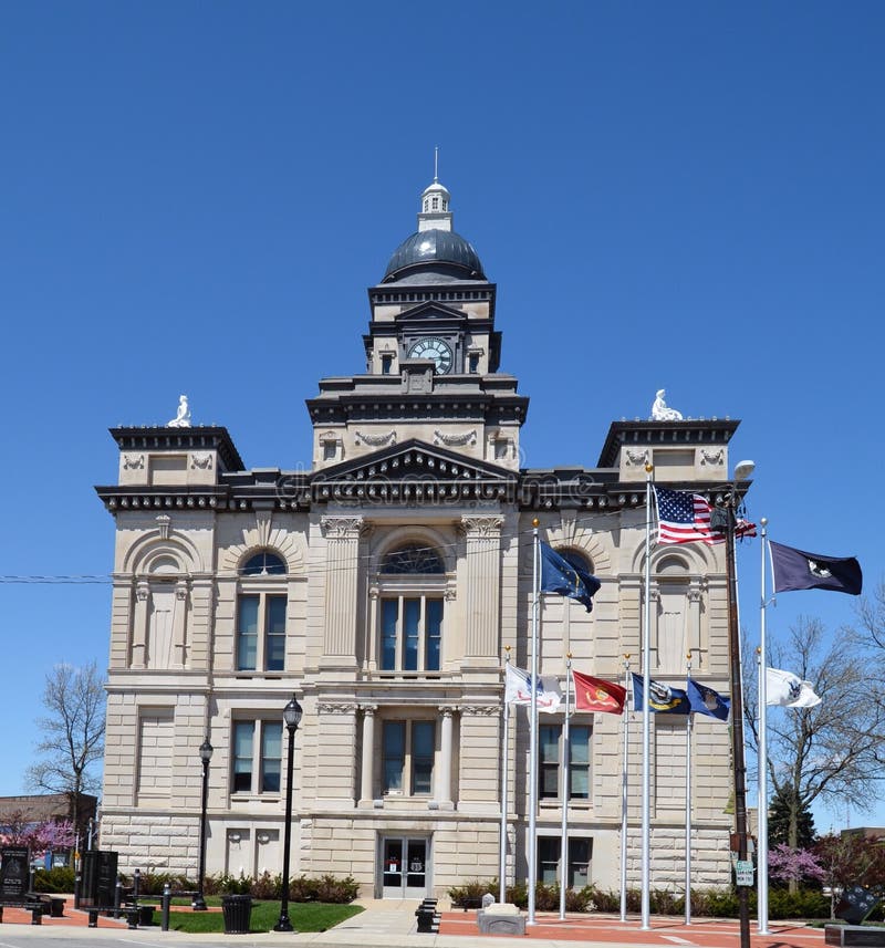 Clinton County Courthouse photo éditorial. Image du illustration 53307656