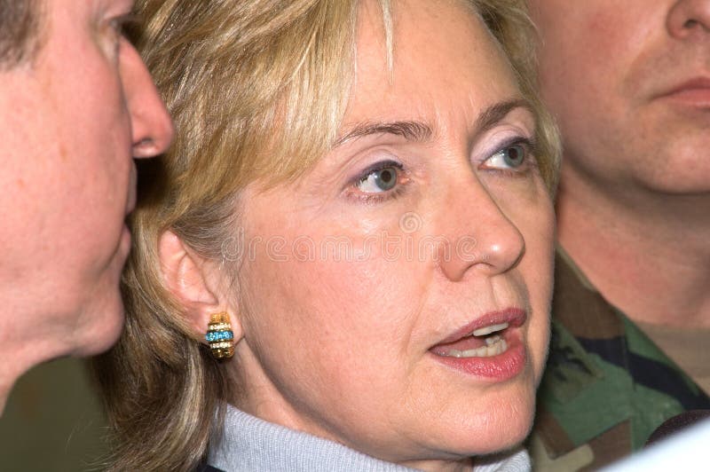 clinton Χίλαρυ στοκ φωτογραφία clinton Χίλαρυ στοκ φωτογραφία