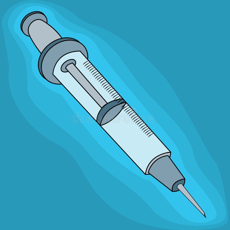 clipart injection syringe