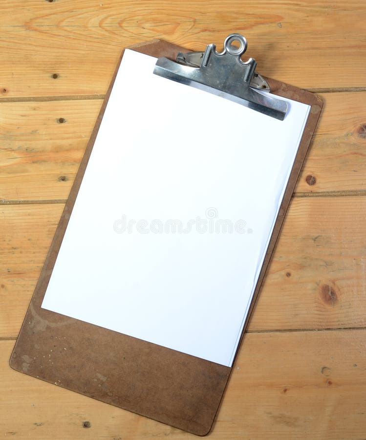 Paper clip board stock photo. Image of sheet, communication 6870922