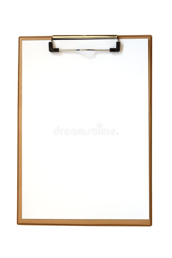 Clip board stock image. Image of list, note, template 1082877