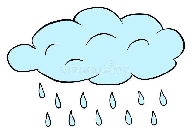 Облако с дождем падает Clipart Прогноз погоды для значка дождя Иллюстрация падений воды вектора Иллюстрация вектора - иллюстрации насчитывающей пасмурно, предмет: 151425909