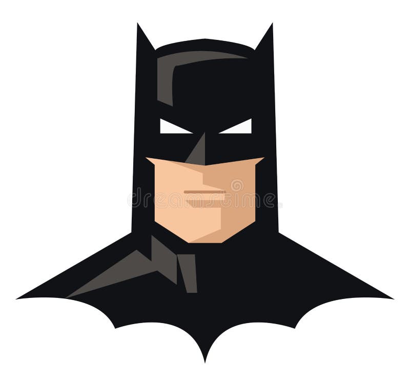 Clipart of Comic Superhero Batman in His Iconic Costume Vector Color  Drawing or Illustration Editorial Stock Photo - Illustration of shadow,  color: 160058878